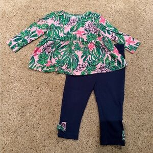 Lilly Pulitzer Hollee Tunic & Legging Set